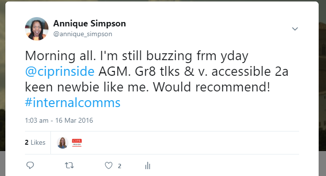 5 times the Internal Comms community was the absolute best!